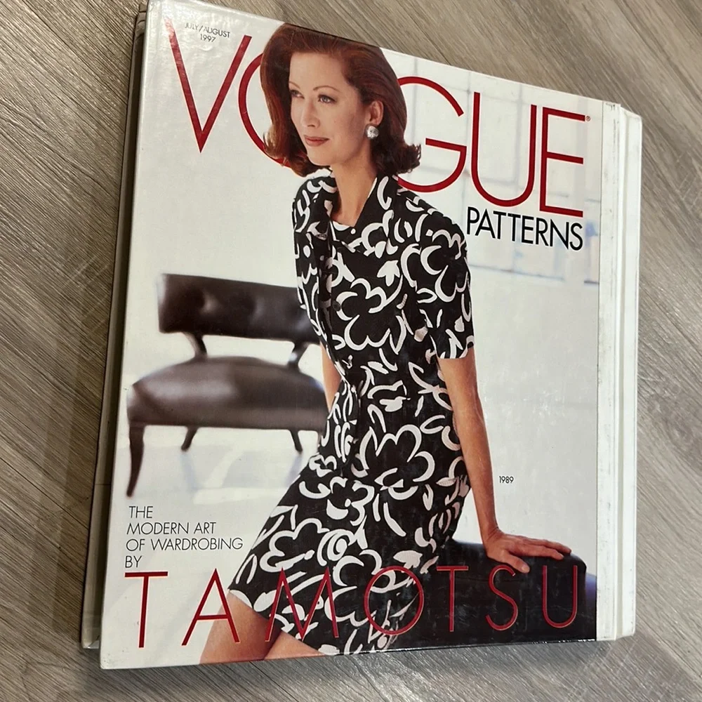 Vintage VOGUE PATTERNS Catalog July / August 1997 ADRI The Shades of Summer
